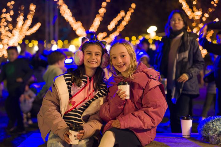 Children Winter Street Party